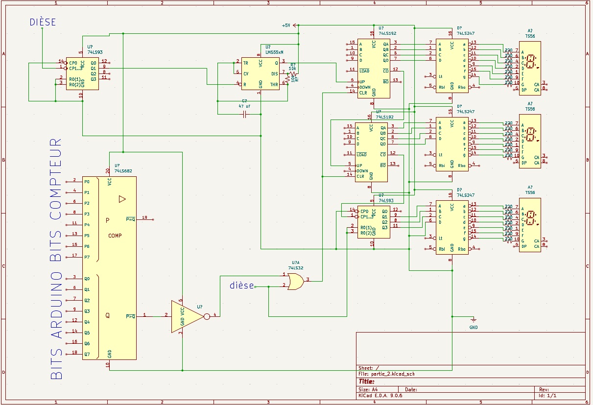 ELE1001 circuit breadboard layout